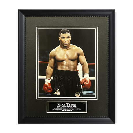 Mike Tyson // Unsigned Photograph + Framed V.2