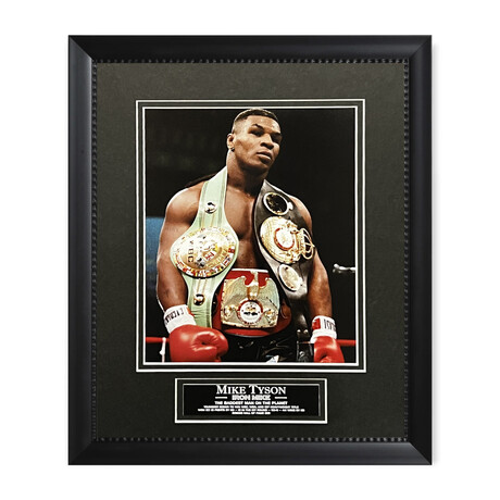 Mike Tyson // Unsigned Photograph + Framed V.3