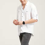 Button-Up // White (S)