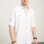 Button-Up // White (S)