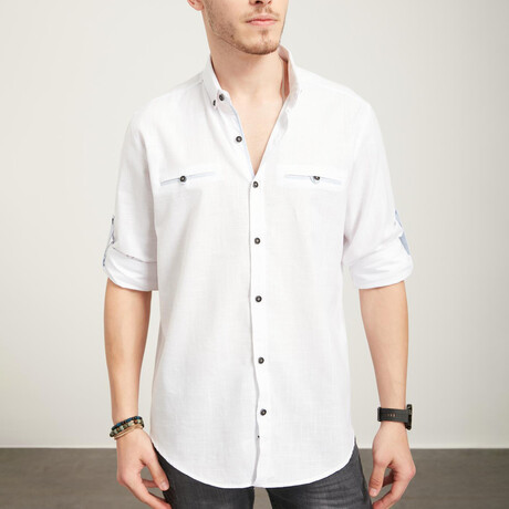 Button-Up // White (S)