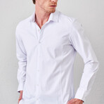 Long Sleeve Button-Up // White (S)