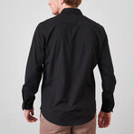 Long Sleeve Button-Up // Black (S)