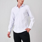Long Sleeve Button-Up // White (S)
