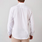 Single Pocket Button-Up // White (S)