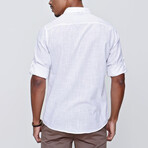 Cuff Sleeve Button-Up // White (S)