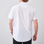 Short Sleeve Button-Up // Ecru (S)