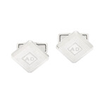 Dunhill AD Hallmark Sterling Silver Cufflinks // Store Display