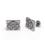 Konstantino Hephaestus Sterling Silver Cufflinks I // Store Display