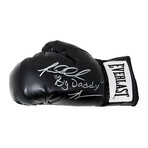 Riddick Bowe // Signed Everlast Black Boxing Glove w/Big Daddy