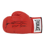 James Toney Signed Everlast Red Boxing Glove w/HOF 2022