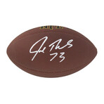 Joe Thomas // Signed Wilson Super Grip Full Size NFL Football