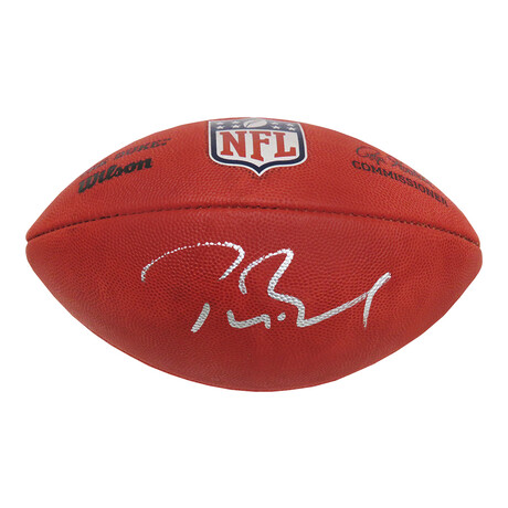 Tom Brady Autographed Official NFL Duke Football