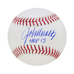 John Smoltz // Signed Rawlings Official MLB Baseball w/HOF'15
