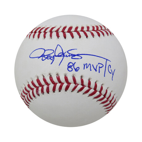 Roger Clemens // Signed Rawlings Official MLB Baseball w/86 MVP, CY