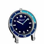 Chopard Happy Ocean Quartz Table Clock // 95020-0108 // Store Display