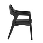 Crazy Horse Chair // Set of 2 (Black + Gray Seat)