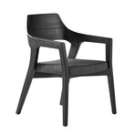 Crazy Horse Chair // Set of 2 (Black + Gray Seat)