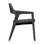 Crazy Horse Chair // Set of 2 (Black + Gray Seat)