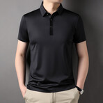 Solid Polo // Black (S)