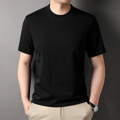 Round Neck T-Shirt // Black (XS)
