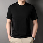 Round Neck T-Shirt // Black (M)