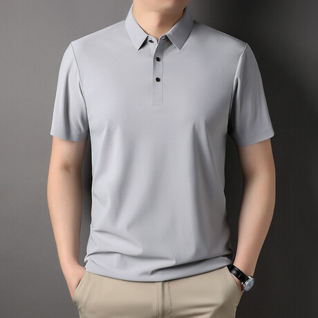 Solid Polo // Gray (XS)