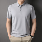 Solid Polo // Gray (M)