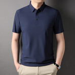 Solid Polo // Navy Blue (M)