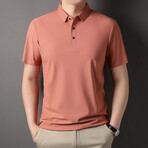 Solid Polo // Orange (XS)