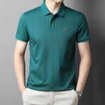 B Logo Polo // Lake Green (2XL)