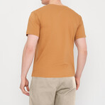 Round Neck T-Shirt // Turmeric (S)