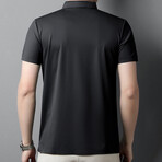 Logo Polo // Black (XS)