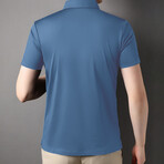 Solid Polo // Blue (XS)