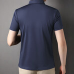 Solid Polo // Navy Blue (L)