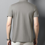 B Logo Polo // Light Coffee (L)