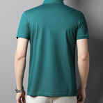 B Logo Polo // Lake Green (2XL)