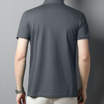 B Logo Polo // Dark Gray (M)