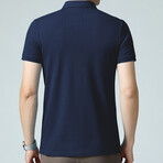 Bear Logo Polo // Royal Blue (M)