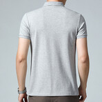 Bear Logo Polo // Light Gray (L)