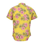 Scott Tropic Short Sleeve Button Up // Yellow (S)