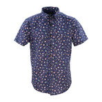 Tim Sushi Short Sleeve Button Up // Navy (XS)