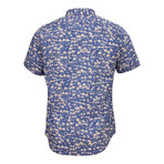 Tim Sahara Short Sleeve Button Up // Blue (S)