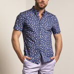 Tim Sushi Short Sleeve Button Up // Navy (XS)