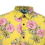 Scott Tropic Short Sleeve Button Up // Yellow (S)