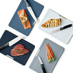 Folio Plus 8-piece Cutting Board & Knife Set