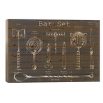 Bar Set // Ethan Harper (18"H x 26"W x 1.5"D)