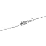 LB Exclusive // 14K White Gold Diamond Necklace // 15" // New