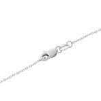 LB Exclusive // 14K White Gold Diamond Necklace // 16" // New