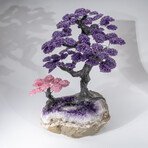 Custom Genuine Amethyst Clustered Gemstone Tree on Amethyst Matrix  // The Protection Tree